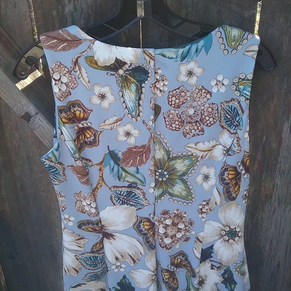 Butterfly & Jewel Print Dress - Size 12 For susloomi - Picture 9 of 13